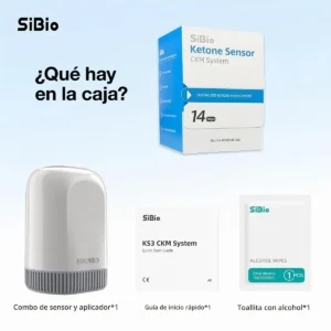 Monitor Continuo de Glucosa Sibionics KS3