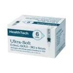 Jeringas ultrasoft HealthTec 6 mm
